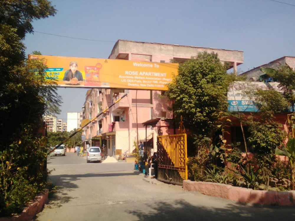 1 bhk flat for sale in Rose Apartment sector 18 Dwarka Delhi